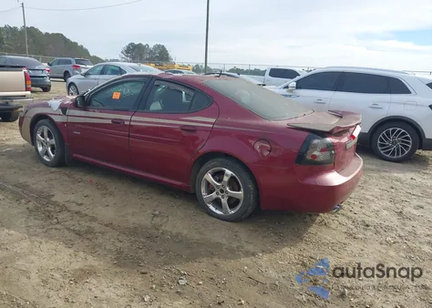 2006 Pontiac Grand Prix Gxp z USA, uszkodzony, nr VIN 2G2WC55C061151035